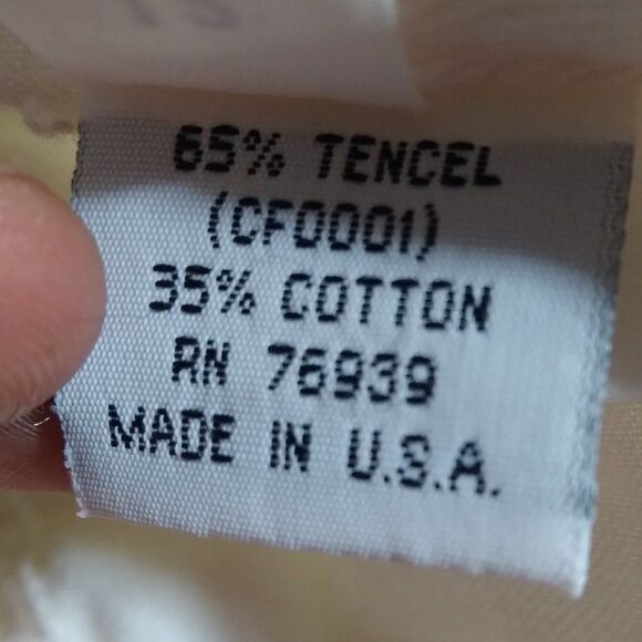 Vintage Pulp White Denim High Waist Jeans - Picture 9 of 10